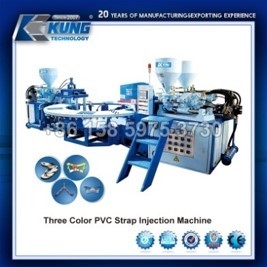 380V PVC Strap Shoe Making Machines Plastic Injection Moulding