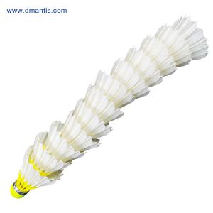 Training Goose Feather Shuttles 3in1 Feather Shuttlecock Badminton Fluorescent