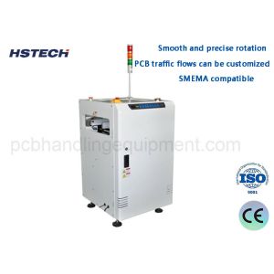 China SMEMA Compatible Smooth And Precise Rotation Friendly Control Button PCB Turn Conveyor on sale