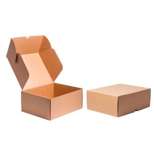 Custom Order Accepted Brown Kraft Carton Box for Small Item Packaging and