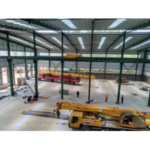 5 Ton 15 Ton 20 Ton 25 Ton Single Girder Overhead Crane For Workshop