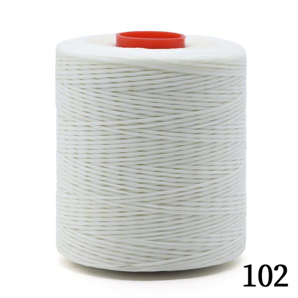 300D/16 Sustainable Polyester Wax Bonded Braided Thread for Leather Sewing Thread 1.2MM