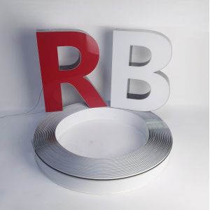 Wholesale 4cm-14cm Width Aluminum Channel Letter Trim Letterform Sign Trim Cap from china suppliers
