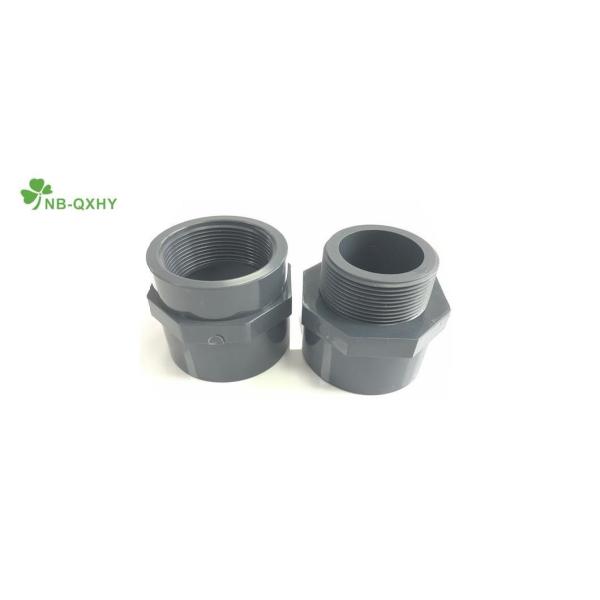 DIN Standard Male Female Reducing Coupling CPVC Fitting for Socket Thread Customization