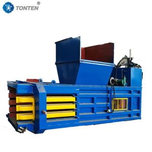 Horizontal Hydraulic Plastic Baling Machine Scrap Baler Compress Automatic