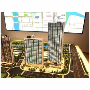 Eco Friendly Residential Model Urban Low Rise Housing Real Estate Customized