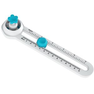 3 Sheets Paper 32cm Diameter Adjustable Circle Cutter Paper Hand Operated