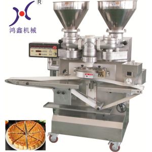 220V 110V 1Ph Automatic Food Encrusting Machine For Big Pie