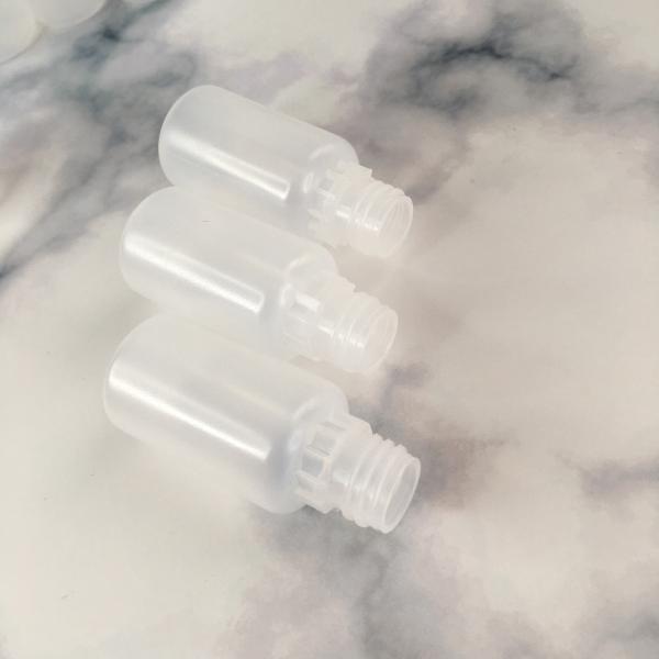 PET Round Childproof Screw Cap Transparent E Liquid Bottle With Customization Printing Color