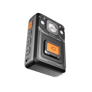 3200mAH Lithium Police Body Camera GPS Bluetooth SOS AES256 Encryption