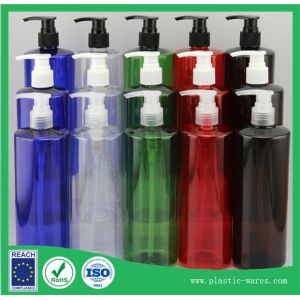500ml Latex bottle shampoo shampoo packing bottle in plastic material