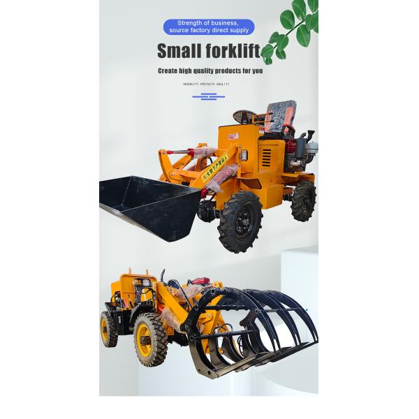 Construction Works Small Loader with Partial Customization and None Hydraulic Pump