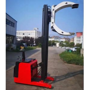 1 Ton 2 Ton 4m Electric Forklift Stacker With Clamp For Lift Truck Customized
