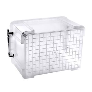 Collapsible 150l Clear Plastic Storage Bins Transparent Storage Containers