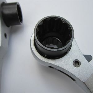 High Torque Silver Color Carbon Steel Tapered 19mm 22mm Double Ended Socket