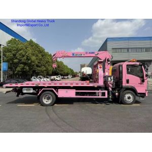 New 12t Left-Hand Drive Boom Truck Crane with 360° Rotation and 7-9 Meters
