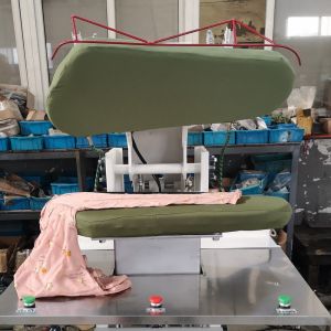 LED plc Industrial Nightclothes steam Pressing Machine LED PLC Control steam