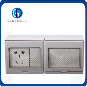 Different sizes and specifications IP55 Multi Waterproof Switch Socket with