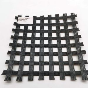 High Tensile Strength Geogrids 1m-6m Width for Asphalt Pavement Strengthening