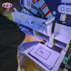 Laser Light Interactive Painting Games 3D Artwork Projection Dynamic Visual