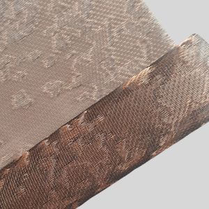 China Copper Wire Metallic Mesh Wallpaper For Wall Art / Hanging on sale
