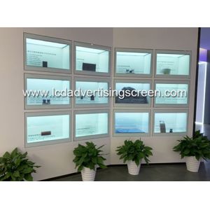 Embed Transparent LCD Display Box Video Wall Full HD Touch Screen