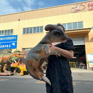 Animatronic Dinosaur Hand Puppet Customized for Park and Show