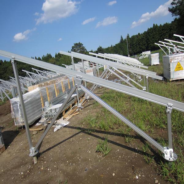 Wholesale Pre Assembly Solar Racking Systems Foldable Aluminum Solar Panel Support Frame from china suppliers