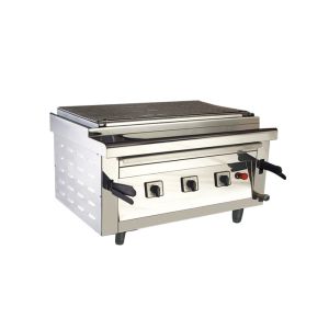 Height Adjustable Barbecue Chicken Grill Machines Electric Heating Smokeless