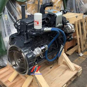 China 6D107 Komatsu Excavator Engine Inline Six Cylinder Turbocharged Diesel Engine on sale