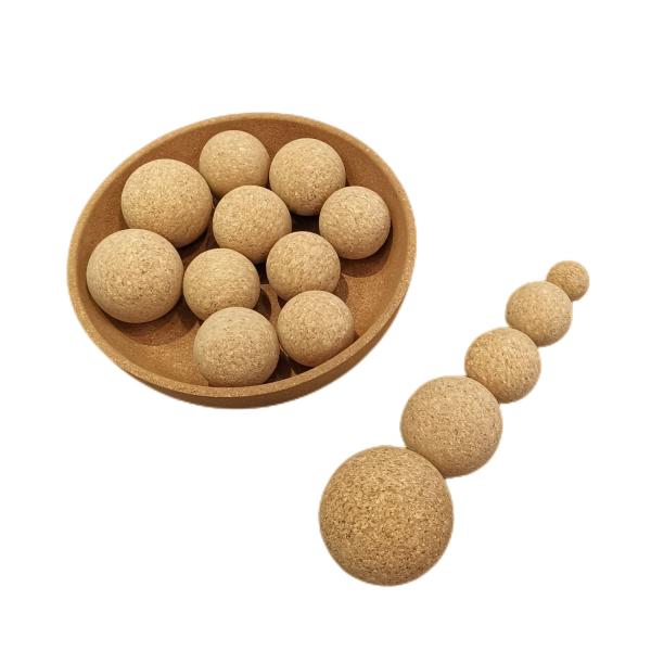 Yoga Cork Ball Massage Muscular Relaxation Custom Design