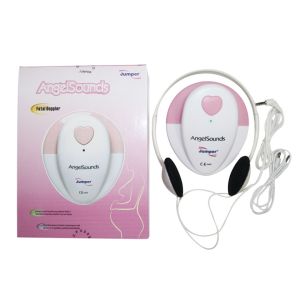 Wholesale Ultrasonic Pocket Fetal Doppler Angelsounds Fetal Doppler JPD-100S 3MHz Baby heart monitor FHR New LCD Display from china suppliers
