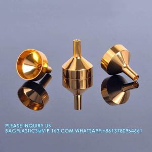 Funnels For Filling Bottles, 3 Pcs Stainless Steel Kitchen Funnel Set With Long