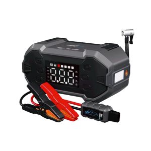 Multi-Functions 4 In 1 Powerful Portable Car Tire Pump Jump Starter for High