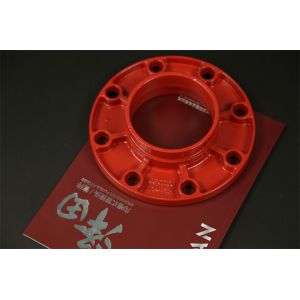 Wear Resistance Flange Pipe Fittings JIS Standard DN60--DN426