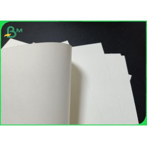 Natural White Uncoated 0.6mm Thickness Water Absorbing Paper Sheets