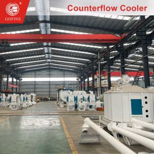 Biomass Pellet Cooler Wood Pellet Cooler With Vibrating Screener