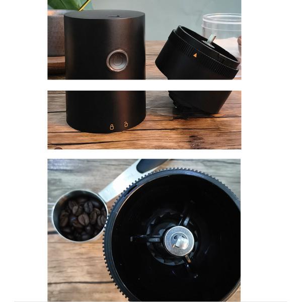 Home and Office ABS Plastic Electric Coffee Grinder with Cleaning Cycle Function
