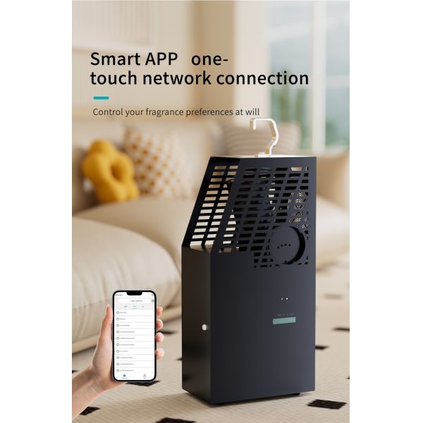 26W 5000cbm Coverage Commercial Scent Diffuser Machine 1000ml Capacity Nano Mist Technology