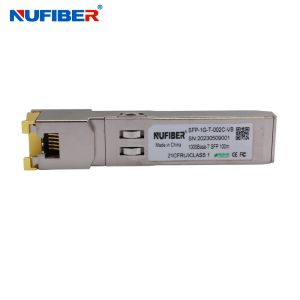 1.25Gb/s Copper Module 100m Compatible RJ45 Compatible with HP Huawei Finisar
