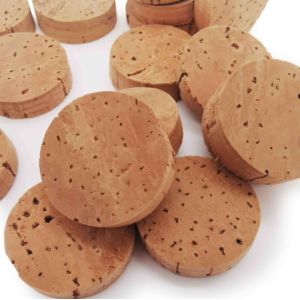 High Quality Cork Discs for Multiple Use with Different Sizes Eco Freindly Cork