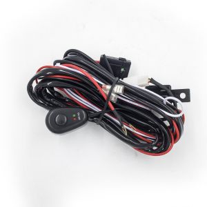 Wholesale 2.5 Meter Automotive LED light bar Wiring Harness with Connector Remote Controller Switch Control for car from china suppliers
