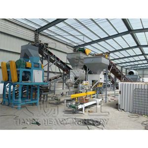 Double Roller Extrusion Granulator Compound Fertilizer Production Line