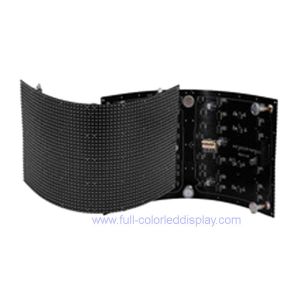 SMD Curved Soft Full Color LED Display Module 5mm Pixel Pitch With Any Shape