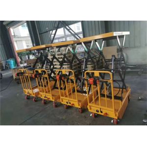 Customized Hydraulic Aerial Platform , Scissor Work Platform Flexible Operation