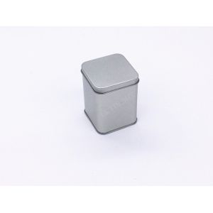 Customized Square Printed Cookie Tin box 65x65x90mm Embossing ISO9001 2008
