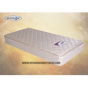 Polyester Tricot Fabric Compressed Bonnell Spring Mattress For Bedroom