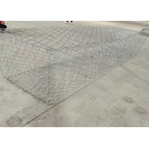 Slope Support 2m X 1m X 1m Custom Gabion Baskets 6x8cm Mesh Hole