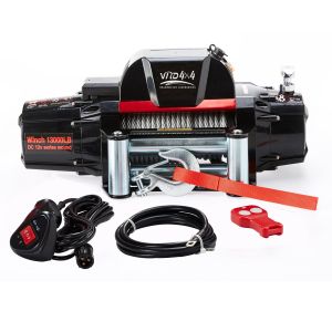 China China Factory Directly 12000lbs 12V 24V off road 4x4 car T-clutch electric winch with synthetic rope on sale
