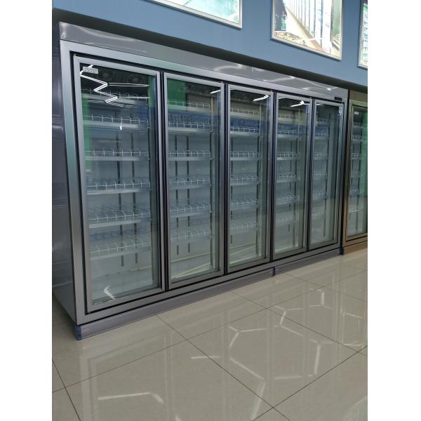 1980L Commercial Display Refrigerator Double Temperature Supermarket Freezer And